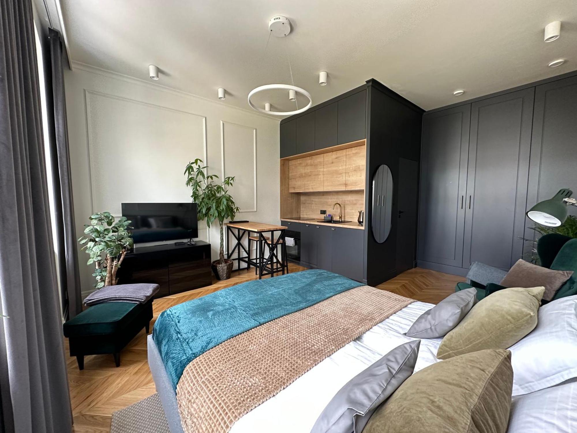 Appartement Apartament Grafitowy à Poznań Extérieur photo
